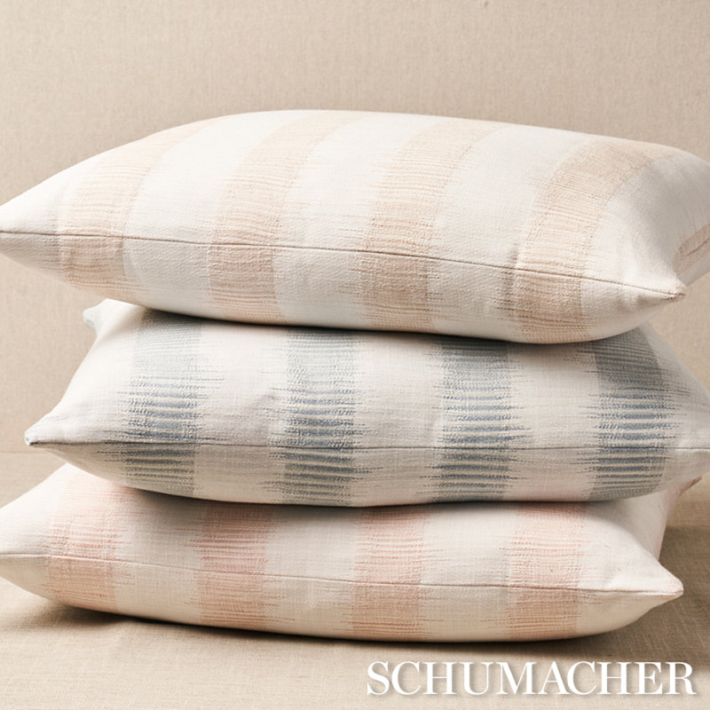 Attleboro Ikat Pillow, Mineral, 20" x 20"