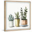 «Green Ornament Plants», reproduction encadrée-1141004051