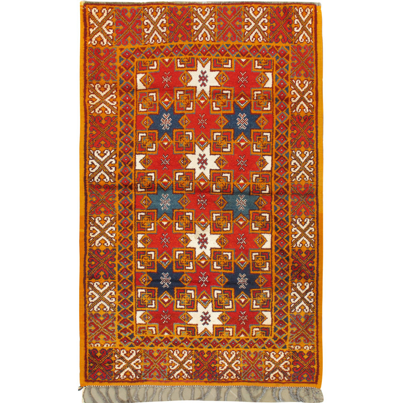 Tapis marocain rétro