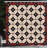 East Urban Home Ethnic Shower Curtain Javanese Batik Pattern Ruby Cream and Black-106334941