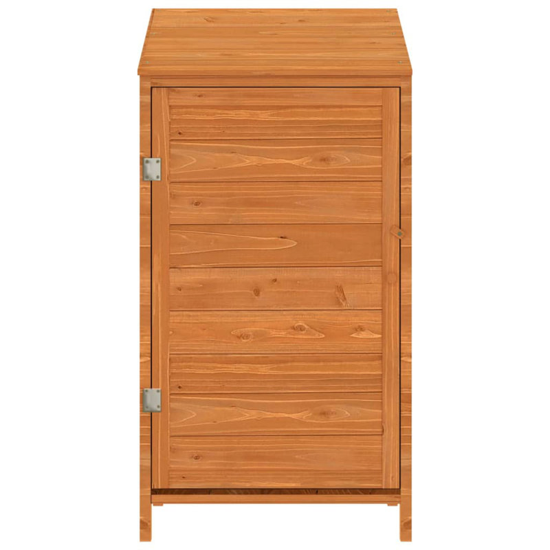 1.81 ft. W x 1.71 ft. D Solid Wood Lean-To Tool Shed, Brown