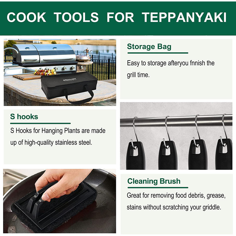 Dishwasher Safe Grilling Tool Set