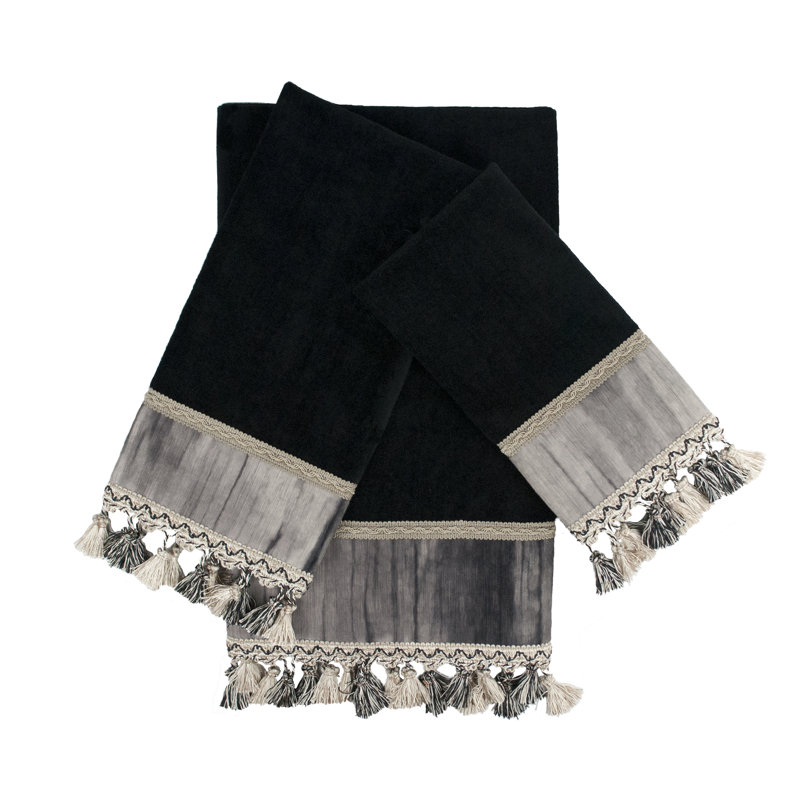 Dmarion Cotton Blend Mulit-Size Set, Black