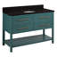 Ensemble de meuble-lavabo simple 48 po avec lavabo encastrable ovale Robertson-45279205-75247209-75247215