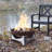 Round Wood Burning Smokeless Fire Pit