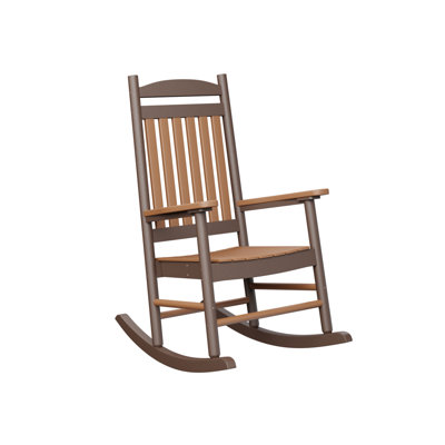Casual Back Outdoor Rocker Chair
