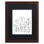 « simple fleur doodle », impression sur toile encadrée-19607715-19607713-70582985