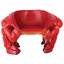 Giant King Crab Sculptural Lounge Chair