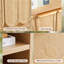 Grande vitrine de rangement arquée 70,86 po-204467416