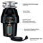 Broyeur à déchets à alimentation continue 1/2 HP TITAN