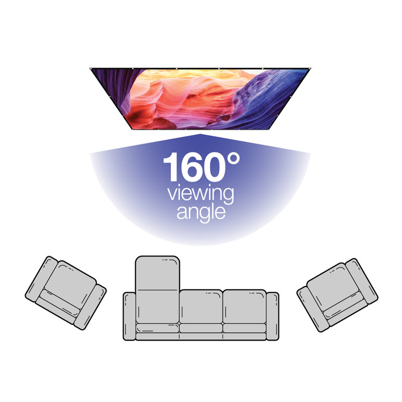 GPX Outdoor Manual Projector Screen Projector Screen