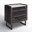 Iker 3 - Drawer Solid Wood Dresser