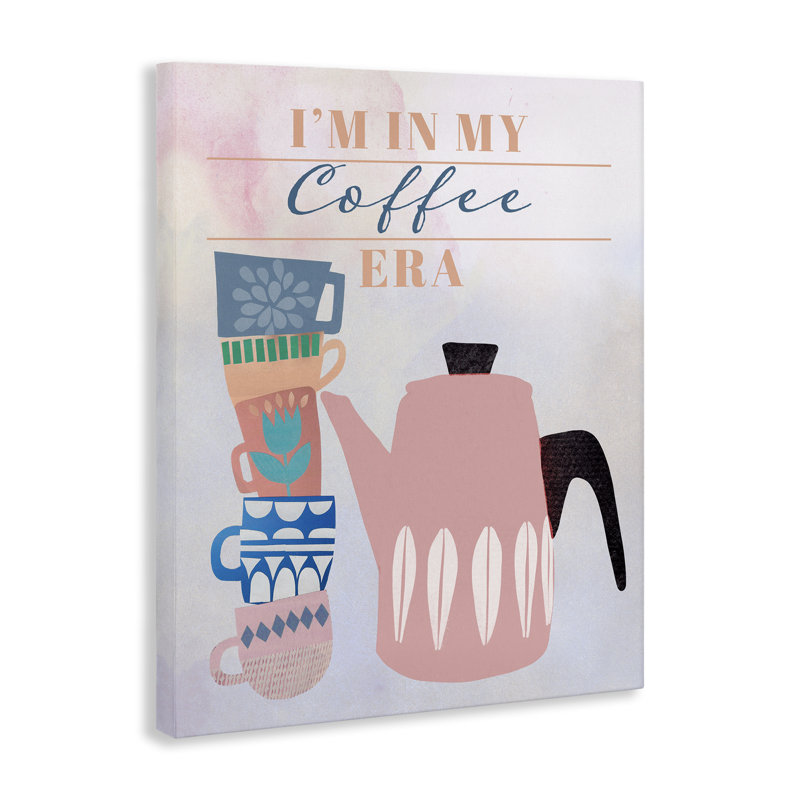 «My Coffee Era» par Jen Bucheli, H 20 po x l 16 po