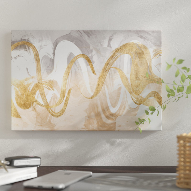 «Infinite Swirl I», reproduction sur toile, H 26 po x l 40 po x P 1,5 po, Toile tendue