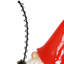 Statue de gnome de pêche solaire de 12 pouces Exhart Good Time