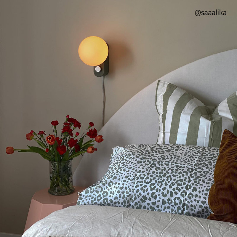 Sphere IV Table Lamp, Sage Green