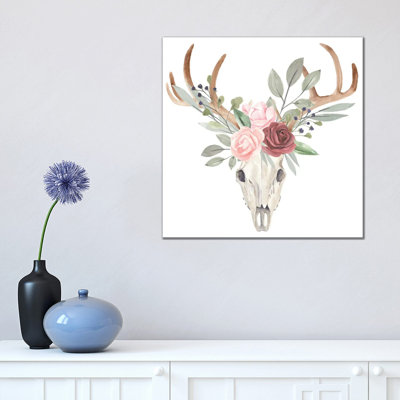 Branched Posy I by Annie Warren - Wrapped Canvas Print