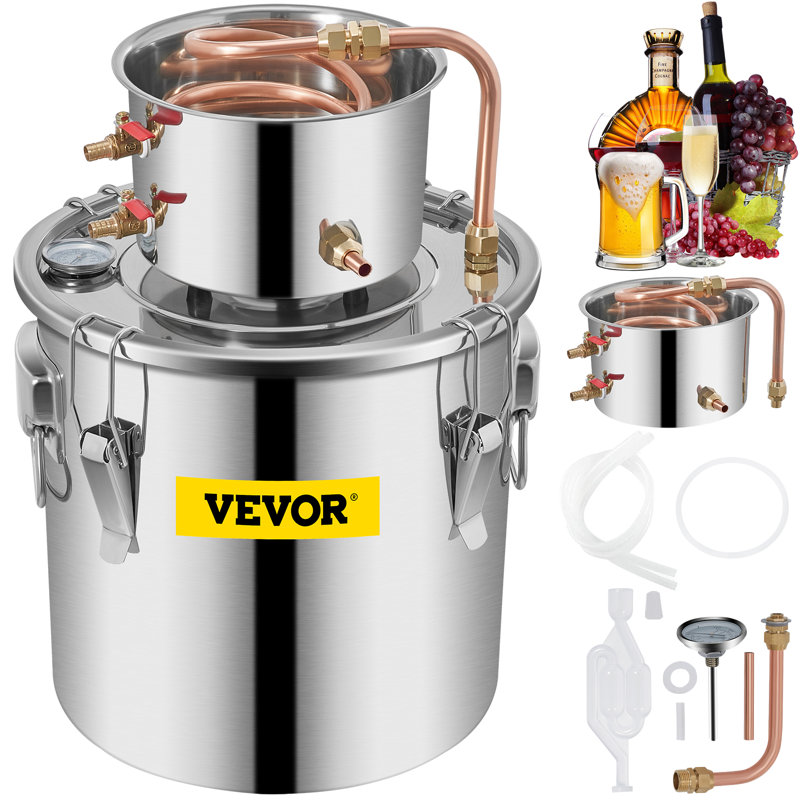 VEVOR 11.4L Stainless Steel Home Brewing Kit