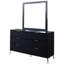 Commode 6 tiroirs avec miroir Ochlocknee-93779407