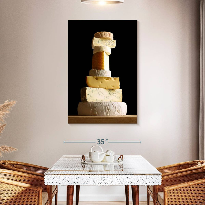 Yarlin Cheese Tower, 48" H x 32" W