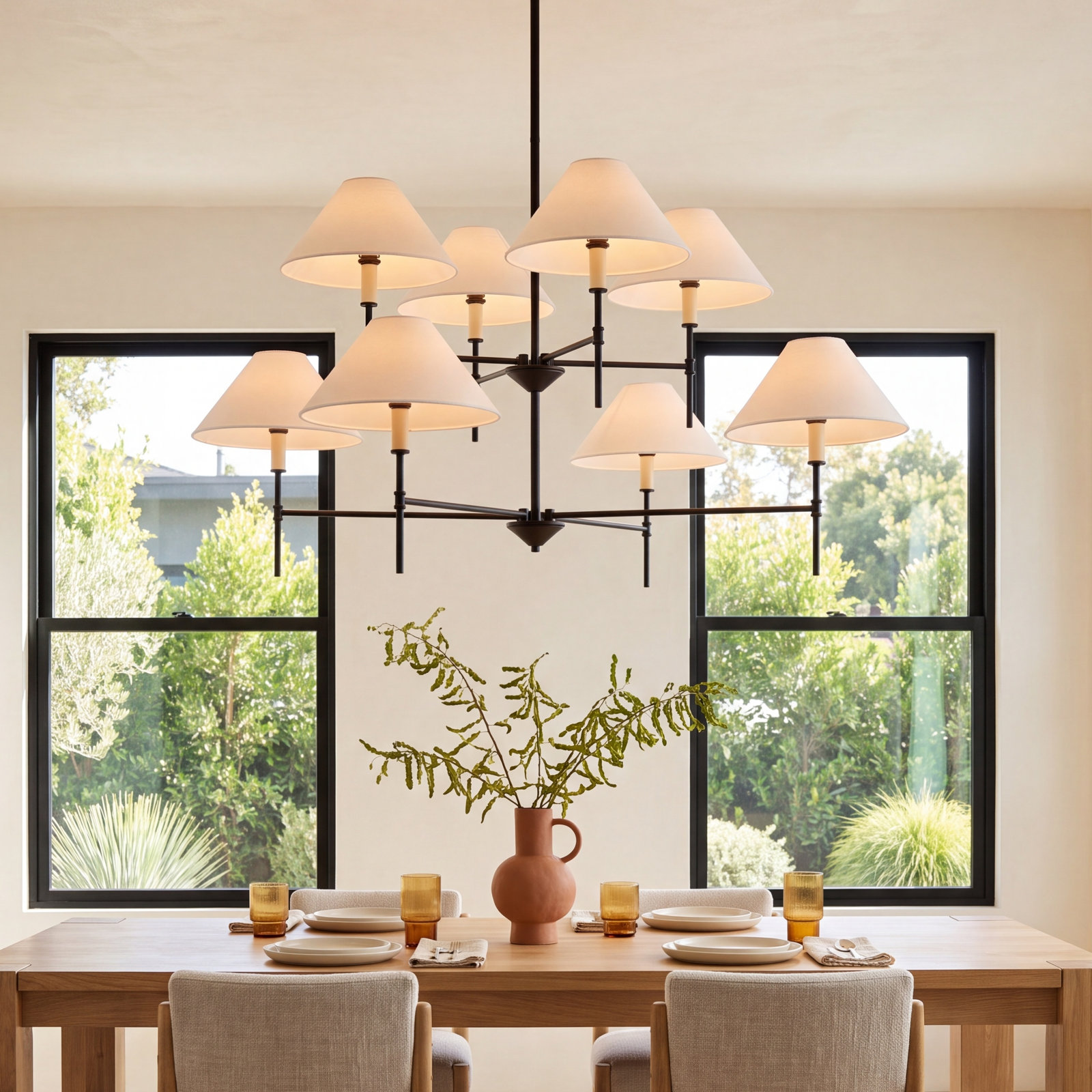 Alessandra Iron 8-Light Chandelier