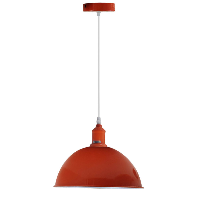 Summerland 1 - Light Dome Pendant, Orange