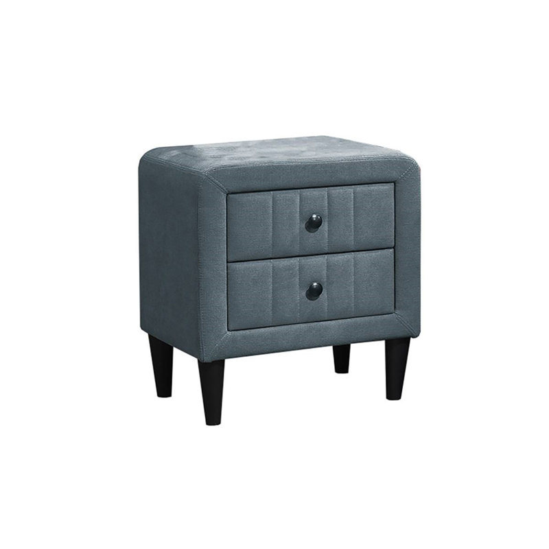 Table de chevet Sylvia, Gris