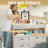 47.24'' Baby Changing Table Dresser with 4 Drawers