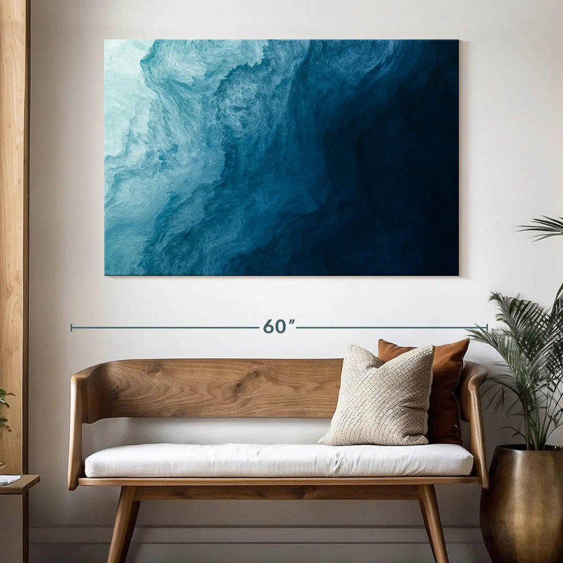 Avery Deep Ocean, 34" H x 51" W