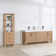 Aneysa 72'' Double Bathroom Vanity with Composite Stone Top