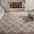 Darrold Hudson Shag Performance Geometric Rug-66643129