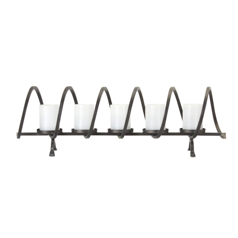 9.75" Iron Tabletop Votive Holder