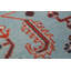 Tapis grand bleu clair fait à la main Oushak 12 x 15