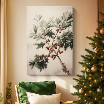 Sugar Pines - Toile tendue avec châssis vert