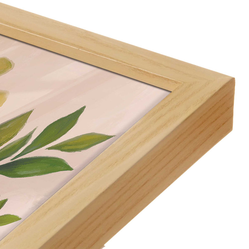 «Funky Bouquet» par Cat Thurman Designs, reproduction d'art, L 30 x H 40, Tanné, Impression encadrée