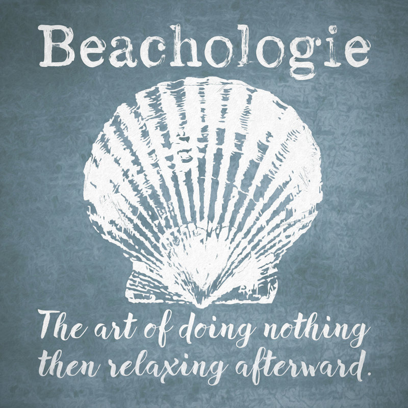 Beachologie Doing Nothing Painted by Grotto Studios