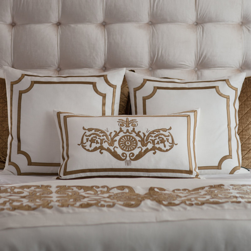Soho Linen Euro Pillow Cover & Insert, Straw