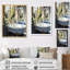 Ladaijah Bathroom Tranquil Reflections V - Art mural de salle de bain-991462870-991462871
