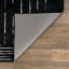 Tapis noir anti-dérapant Block Stripe-277571607