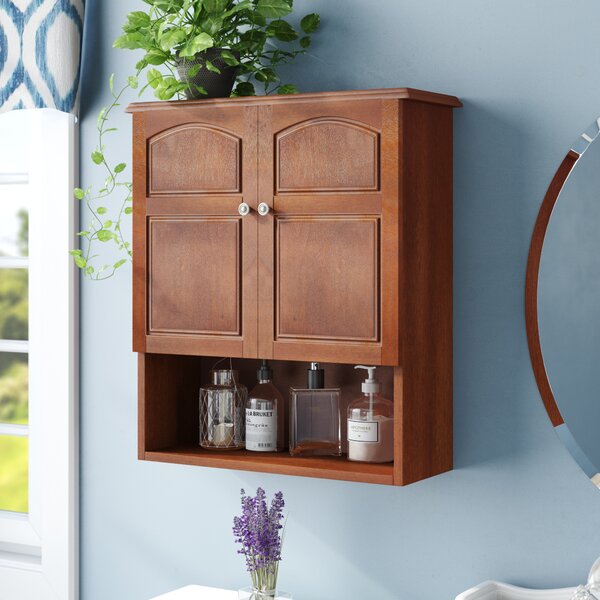 HOMEIBRO 8½ in. W x 21 in. D Pull Out Organizer Rack with Wooden Handle for Narrow Cabinet