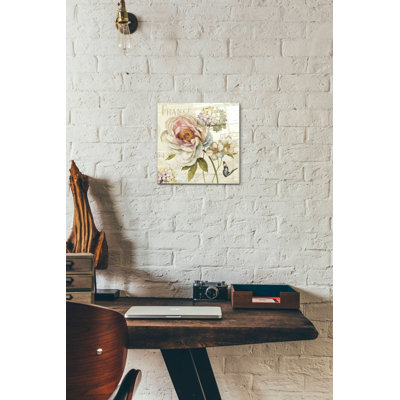 «Marche de Fleurs III» par Lisa Audit, art mural en verre acrylique