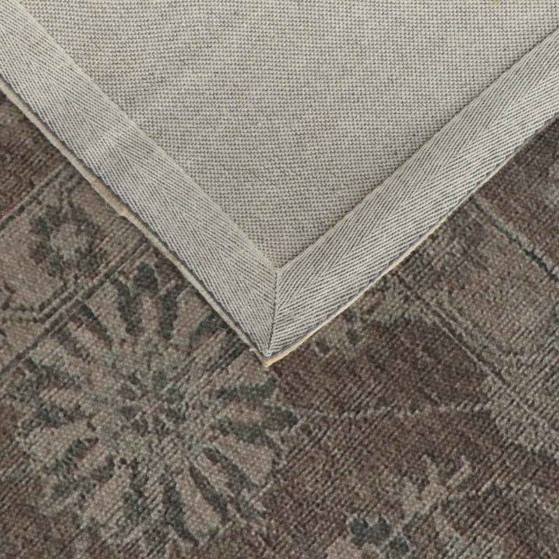 Tapis d'intérieur fait à la main bleu Elegant Lior 9 pi x 12 pi, 9 pi x 12 pi