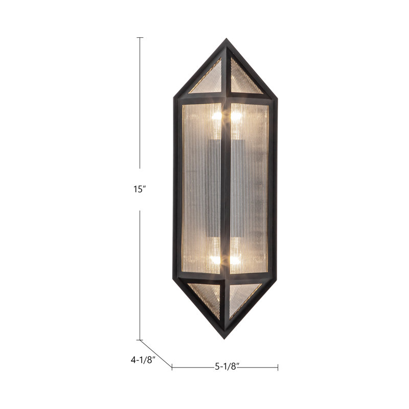 Cairo 2 - Light Flush Mounted Sconce