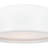 14" White Flush Mount Light for Hallway, Bedroom – 2-Light Drum Shade Design with E26 Bulb Base – LED Compatible, Soft Diffused Glow – BACL Certified-498845389