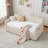 Twin Upholstered Daybed Frame with Trundle-2012325981