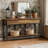70.9" Narrow Console Table with 3 Drawers, 2-Tier Long Sofa Entryway Table