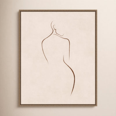 Amare "Silhouette 45" Canvas Print