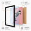 Leaping Orca Modern - Framed Print-1808582948-1808582950