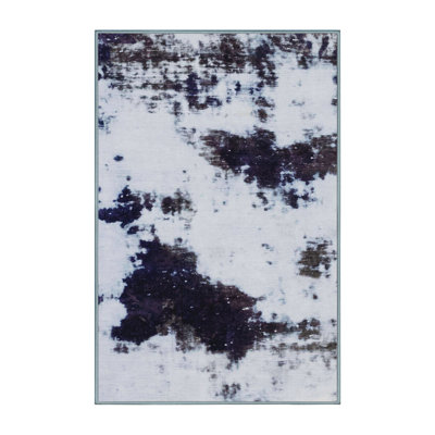 Tapis abstrait à motif abstrait moderne