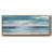 Blue Silver Shore- Framed Canvas